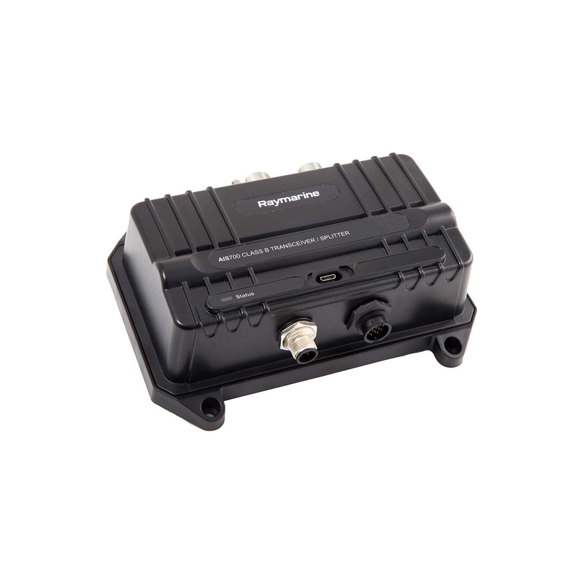 Raymarine AIS700 Class B Transceiver (FLIR E70476, 5W SOTDMA, built-in VHF antenna splitter, dedicated external GPS puck included, SeaTalkNG / NMEA 2000 and NMEA 0183, configured via ProAIS2 software, ASIN B07CLGSYZQ)