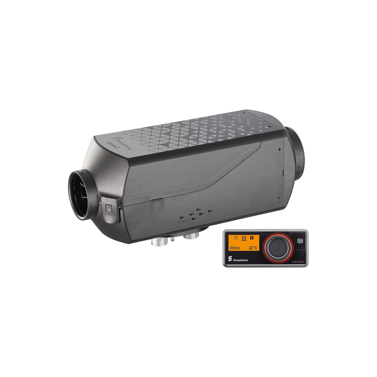 Eberspächer Espar Airtronic S3 D2L Diesel Heater (about 2kW, near-silent operation, automatic altitude compensation to ~13,120 ft (4,000 m), 12V, ASIN B0BGYH9WVD)