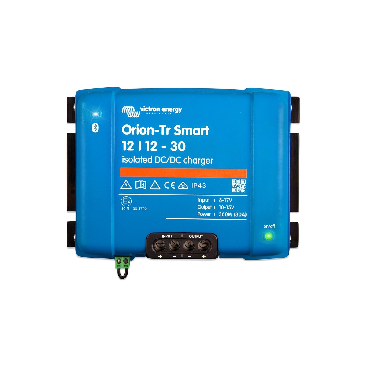 Victron Energy Orion-Tr Smart DC to DC Charger Bluetooth 12/12-Volt 30A 360-Watt Isolated (DC-DC Specialty for the LiFePO4 alternator-side refit)
