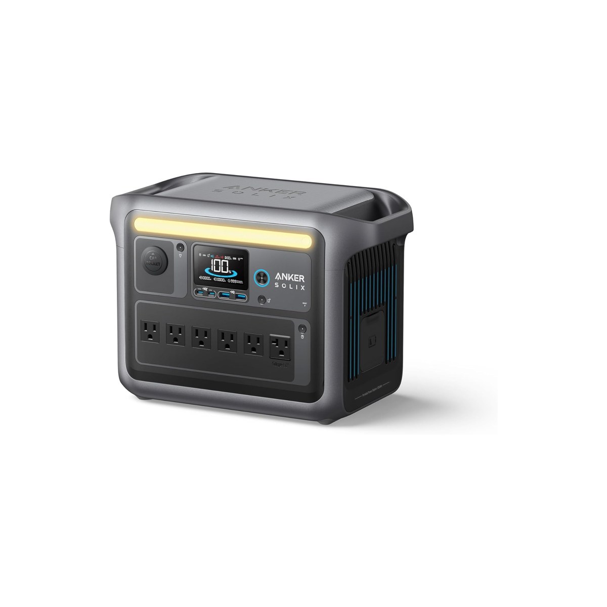 Anker SOLIX C1000 (1,056Wh LiFePO4, 1,800W, ASIN B0C5C89QKZ)