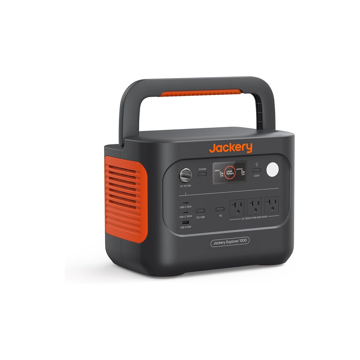 Jackery Explorer 1000 v2 (1,070Wh LiFePO4, 1,500W, ASIN B0D7PPG25F)