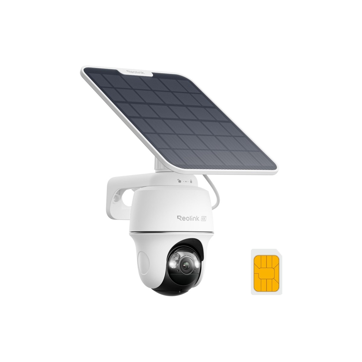 REOLINK Go PT Ultra 4K LTE Cellular Security Camera, No WiFi 3G/4G, Solar Powered, 355-degree Pan and Tilt, Auto Tracking, SIM Card Included (ASIN B087M67PZQ)